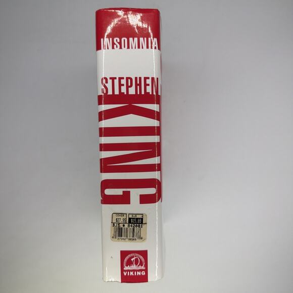 Insomnia Stephen King 1994 Hardcover First Edition Dust Jacket Horror Gift - Picture 3 of 6